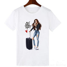 Load image into Gallery viewer, Summer Women  T-shirt 2019 Fashion Thin Section T Shirt Harajuku Printed Tshirt Leisure Streetwear Female Clothing