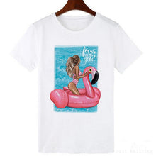 Load image into Gallery viewer, Summer Women  T-shirt 2019 Fashion Thin Section T Shirt Harajuku Printed Tshirt Leisure Streetwear Female Clothing