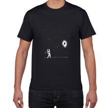 Load image into Gallery viewer, YEV F629MT creative planet cotton t shirt men loose cool spaceman T-shirt casual summer funny tshirt Tee shirt homme men clothes
