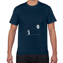 Load image into Gallery viewer, YEV F629MT creative planet cotton t shirt men loose cool spaceman T-shirt casual summer funny tshirt Tee shirt homme men clothes
