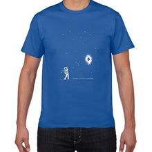 Load image into Gallery viewer, YEV F629MT creative planet cotton t shirt men loose cool spaceman T-shirt casual summer funny tshirt Tee shirt homme men clothes