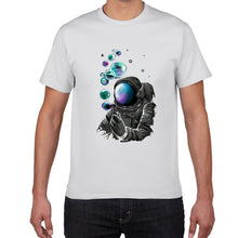 Load image into Gallery viewer, YEV F629MT creative planet cotton t shirt men loose cool spaceman T-shirt casual summer funny tshirt Tee shirt homme men clothes