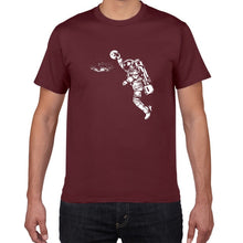 Load image into Gallery viewer, YEV F629MT creative planet cotton t shirt men loose cool spaceman T-shirt casual summer funny tshirt Tee shirt homme men clothes