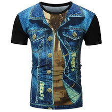 Load image into Gallery viewer, Plus Size S-4XL Cool Joker T Shirt men Summer Harajuku T-shirt Crew Neck Casual Tee Shirt Homme funny t-shirts 0 neck