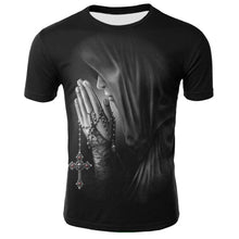 Load image into Gallery viewer, Plus Size S-4XL Cool Joker T Shirt men Summer Harajuku T-shirt Crew Neck Casual Tee Shirt Homme funny t-shirts 0 neck
