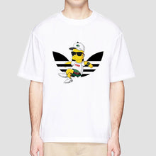 Load image into Gallery viewer, Homme Short Sleeve T-Shirts The Simpson Family Mens Casual Tee Shirts 100% Cotton Fitness Clothing